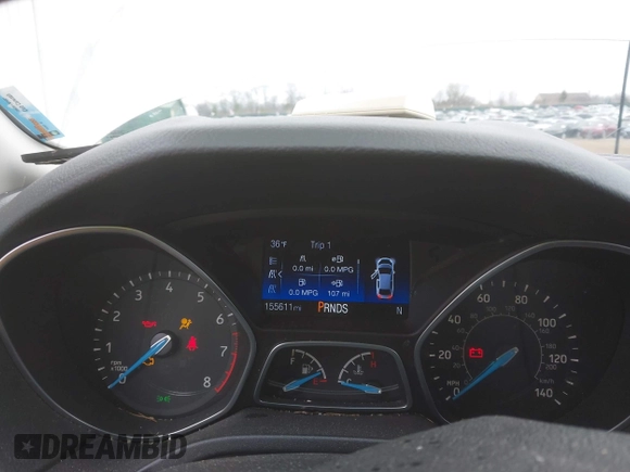 2017 Ford Focus SEL with VIN 1FADP3H20HL209209, listed as a IAAI auction lot 41921883 with 155,611 mi miles. Bid and sale history available at carsss.com. Image 7.