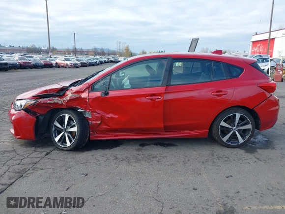 2017 Subaru Impreza Special Sports z VIN 4S3GTAM69H3738965, wystawiony jako IAAI lot #40927994 z przebiegiem 69 531 mil mil oraz . Historia ofert i sprzedaży dostępna na DreamBid. Obrazek 14.