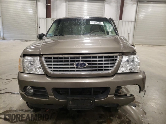 2002 Ford Explorer Limited with VIN 1FMDU75W92ZB54017, listed as a Copart auction lot 57509135 with 182,158 mi miles and Salvage title. Bid and sale history available at DreamBid. Image 5.