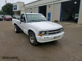 1996 Chevrolet S-10 with VIN 1GCCS1445T8200999, listed as a Copart auction lot 73458394 with 120,144 mi miles and Salvage Title. Bid and sale history available at carsss.com. Image 11.