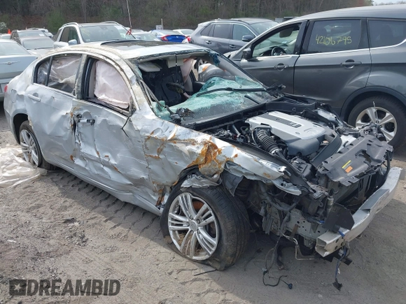 2015 Infiniti Q40 with VIN JN1CV6AR0FM520976, listed as a IAAI auction lot 42057816 with Not Provided miles and . Bid and sale history available at DreamBid. Image 1.