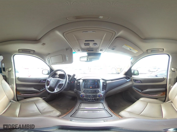 2015 Chevrolet Tahoe LTZ with VIN 1GNSCCKC4FR142856, listed as a IAAI auction lot 39886899 with 134,301 mi miles. Bid and sale history available at carsss.com. Image 18.