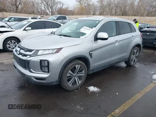 2020 Mitsubishi Outlander Sport ES 2.0 with VIN JA4AR3AU7LU024588, listed as a IAAI auction lot 41591589 with 117,495 mi miles. Bid and sale history available at carsss.com. Image 17.