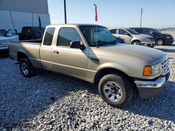 2002 Ford Ranger XL Fleet with VIN 1FTYR44U12TA42322, listed as a Copart auction lot 53528755 with 153,433 mi miles and Salvage Title. Bid and sale history available at carsss.com. Image 4.