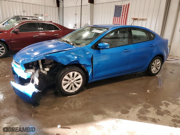 2016 Dodge Dart Aero with VIN 1C3CDFDH8GD530809, listed as a Copart auction lot 84341214 with 117,152 mi miles and Clean Title. Bid and sale history available at carsss.com. Image 1.