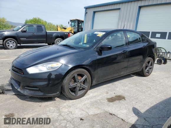 2013 Dodge Dart SXT with VIN 1C3CDFBA2DD155226, listed as a Copart auction lot 55315035 with 152,387 mi miles and Salvage title. Bid and sale history available at DreamBid. Image 1.