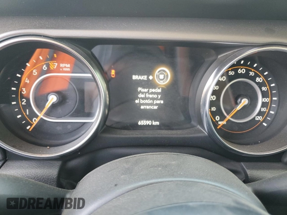 2022 Jeep Gladiator Willys Sport z VIN 1C6HJTAG2NL133000, wystawiony jako Copart lot #58416125 z przebiegiem 65 590 mil mil oraz Szkoda całkowita • Salvage title. Historia ofert i sprzedaży dostępna na DreamBid. Obrazek 9.