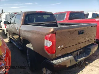2016 Toyota Tundra 4WD Truck Platinum with VIN 5TFAW5F18GX524689, listed as a Copart auction lot 43367845 with 213,006 mi miles and Salvage Title. Bid and sale history available at carsss.com. Image 2.
