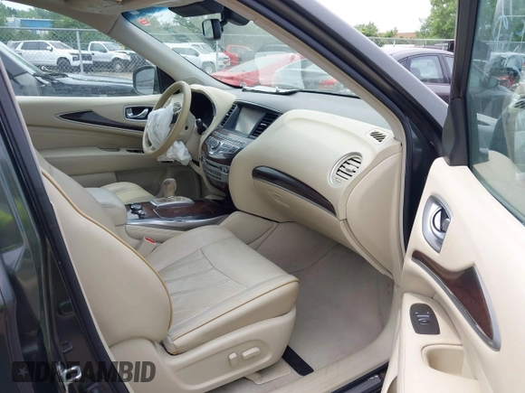 2014 Infiniti QX60 z VIN 5N1AL0MM4EC505517, wystawiony jako IAAI lot #42688884 z przebiegiem 140 878 mil mil oraz . Historia ofert i sprzedaży dostępna na DreamBid. Obrazek 5.