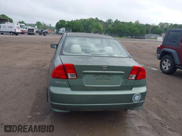 2004 Honda Civic VP with VIN 1HGES16374L014278, listed as a IAAI auction lot 42088847 with 219,022 mi miles. Bid and sale history available at carsss.com. Image 6.
