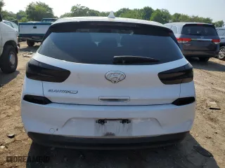 2018 Hyundai Elantra GT with VIN KMHH35LE3JU074422, listed as a Copart auction lot 59466794 with 69,448 mi miles and Salvage Title. Bid and sale history available at carsss.com. Image 6.