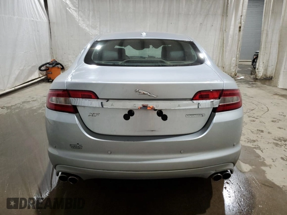 2010 Jaguar XF Supercharged with VIN SAJWA0HE5AMR64127, listed as a Copart auction lot 75866974 with 0 mi miles and Non Repairable. Bid and sale history available at carsss.com. Image 6.