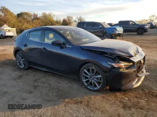 2019 Mazda Mazda3 Hatchback w/Preferred Pkg with VIN JM1BPBMM9K1130806, listed as a Copart auction lot 78083434 with 37,876 mi miles and Salvage Title. Bid and sale history available at carsss.com. Image 4.