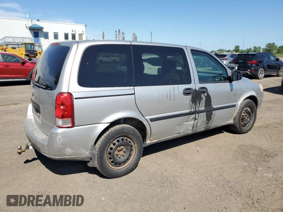 2007 Chevrolet Uplander LS z VIN 1GNDU23167D152297, wystawiony jako Copart lot #63418094 z przebiegiem 177 721 mil mil oraz Szkoda całkowita • Salvage title. Historia ofert i sprzedaży dostępna na DreamBid. Obrazek 3.