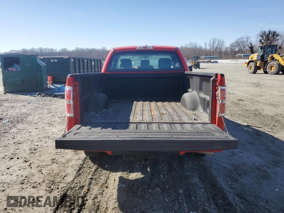 2014 Ford F-150 XL with VIN 1FTMF1CM6EFB93294, listed as a Copart auction lot 46037925 with 0 mi miles and Salvage Title. Bid and sale history available at carsss.com. Image 6.