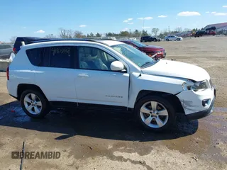 2015 Jeep Compass Latitude with VIN 1C4NJDEB7FD120738, listed as a IAAI auction lot 41878045 with 128,393 mi miles. Bid and sale history available at carsss.com. Image 13.