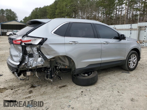 2021 Ford Edge SEL with VIN 2FMPK4J94MBA15436, listed as a Copart auction lot 48448995 with 98,486 mi miles and Salvage Title. Bid and sale history available at carsss.com. Image 3.