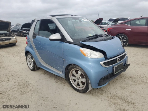 2013 Smart fortwo Passion with VIN WMEEK3BA4DK599147, listed as a Copart auction lot 79648274 with NaN miles and Salvage Title. Bid and sale history available at carsss.com. Image 4.