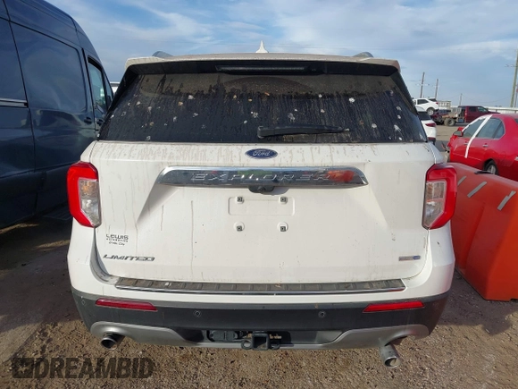 2020 Ford Explorer Limited with VIN 1FMSK8FH2LGC09536, listed as a IAAI auction lot 41147488 with 39,206 mi miles. Bid and sale history available at carsss.com. Image 17.