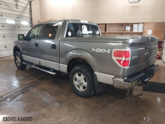 2010 Ford F-150 XL with VIN 1FTFW1EV1AFB68537, listed as a IAAI auction lot 41466219 with 1 mi miles. Bid and sale history available at carsss.com. Image 3.