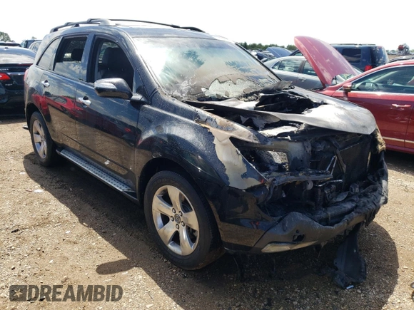 2009 Acura MDX Sport/Pwr Tail Gate with VIN 2HNYD28789H517246, listed as a Copart auction lot 61708274 with 0 mi miles and Salvage Title. Bid and sale history available at carsss.com. Image 4.
