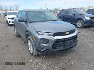 2021 Chevrolet TrailBlazer LS with VIN KL79MNSLXMB177386, listed as a IAAI auction lot 41898588 with 51,021 mi miles. Bid and sale history available at carsss.com. Image 6.