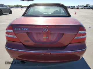2005 Mercedes-Benz CLK 320 with VIN WDBTK65G45T043762, listed as a Copart auction lot 79904434 with 88,127 mi miles and Salvage Title. Bid and sale history available at DreamBid. Image 6.