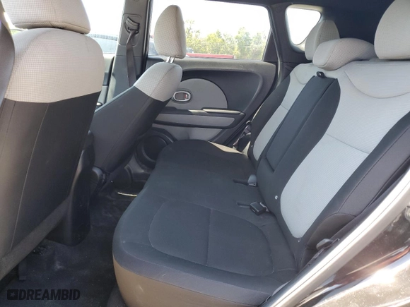 2014 Kia Soul with VIN KNDJN2A21E7718592, listed as a Copart auction lot 52568335 with 57,177 mi miles and Salvage Title. Bid and sale history available at carsss.com. Image 10.