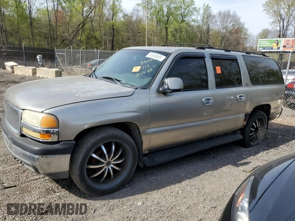 2000 GMC Yukon XL SLT with VIN 3GKFK16TXYG102252, listed as a Copart auction lot 53646685 with 0 mi miles and Salvage Title. Bid and sale history available at carsss.com. Image 1.