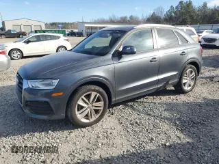 2018 Audi Q3 Premium with VIN WA1BCCFS1JR000879, listed as a Copart auction lot 47221015 with 18,464 mi miles and Salvage title. Bid and sale history available at DreamBid. Image 1.
