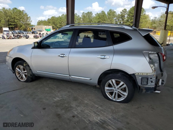 2012 Nissan Rogue SV with VIN JN8AS5MV3CW702093, listed as a Copart auction lot 51913815 with 106,526 mi miles and Salvage Title. Bid and sale history available at carsss.com. Image 2.