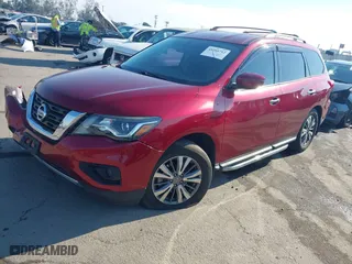 2020 Nissan Pathfinder SV with VIN 5N1DR2BN1LC588999, listed as a IAAI auction lot 41266712 with 22470 miles. Bid and sale history available at carsss.com. Image 17.