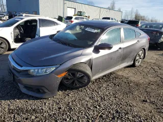 2016 Honda Civic Sedan EX-T with VIN 19XFC1F35GE218185, listed as a Copart auction lot 46948375 with 102,003 mi miles and Salvage Title. Bid and sale history available at carsss.com. Image 1.