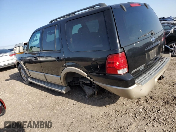 2006 Ford Expedition Eddie Bauer z VIN 1FMPU17596LA63188, wystawiony jako Copart lot #48068705 z przebiegiem 259 191 mil mil oraz Szkoda całkowita • Salvage title. Historia ofert i sprzedaży dostępna na DreamBid. Obrazek 2.