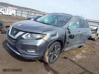 2020 Nissan Rogue SL with VIN 5N1AT2MT1LC735855, listed as a IAAI auction lot 41598757 with 1 mi miles. Bid and sale history available at carsss.com. Image 17.