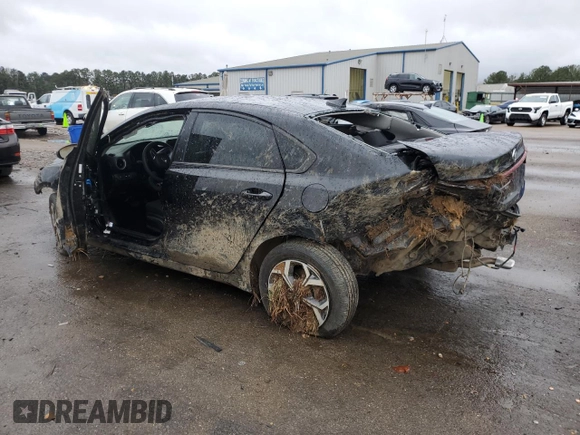 2020 Kia Forte LXS with VIN 3KPF24AD3LE155747, listed as a Copart auction lot 87739865 with 92,107 mi miles and Salvage Title. Bid and sale history available at carsss.com. Image 2.