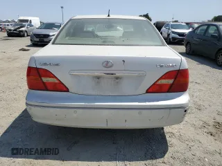 2003 Lexus LS 430 z VIN JTHBN30F930094558, wystawiony jako Copart lot #59749825 z przebiegiem 254 174 mil mil oraz Czysty tytuł • Clean title. Historia ofert i sprzedaży dostępna na DreamBid. Obrazek 6.