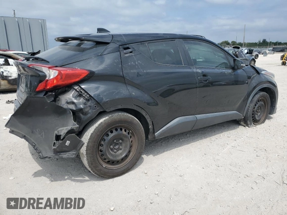 2019 Toyota C-HR XLE with VIN NMTKHMBXXKR092820, listed as a Copart auction lot 53210805 with 65,993 mi miles and Non Repairable. Bid and sale history available at carsss.com. Image 3.