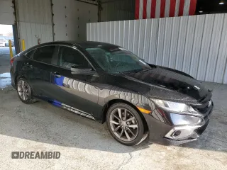 2020 Honda Civic EX-L with VIN 19XFC1F72LE023917, listed as a Copart auction lot 44177815 with 65,088 mi miles and Clean Title. Bid and sale history available at DreamBid. Image 4.
