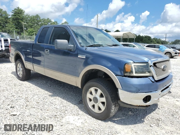 2006 Ford F-150 XLT with VIN 1FTPX14546NA60624, listed as a Copart auction lot 65115705 with 252,996 mi miles and Clean title. Bid and sale history available at DreamBid. Image 4.