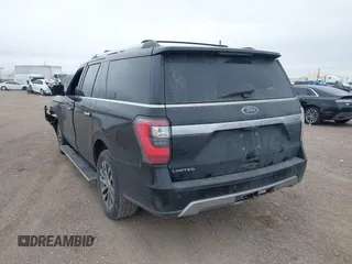 2018 Ford Expedition Max Limited with VIN 1FMJK1KT6JEA17686, listed as a IAAI auction lot 41534192 with 117,179 mi miles and . Bid and sale history available at DreamBid. Image 3.