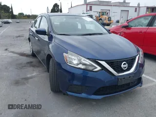 2018 Nissan Sentra S with VIN 3N1AB7AP5JY280768, listed as a IAAI auction lot 42036137 with 180,927 mi miles. Bid and sale history available at carsss.com. Image 1.