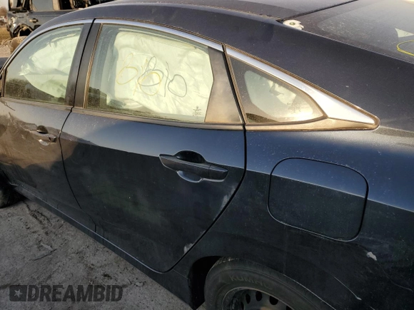 2019 Honda Civic LX with VIN 2HGFC2F67KH518390, listed as a Copart auction lot 48434325 with Not Provided miles and Salvage Title. Bid and sale history available at DreamBid. Image 8.
