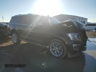 2018 Ford Expedition Platinum with VIN 1FMJU1MT5JEA67244, listed as a Copart auction lot 88587445 with 71,520 mi miles and Salvage Title. Bid and sale history available at carsss.com. Image 4.