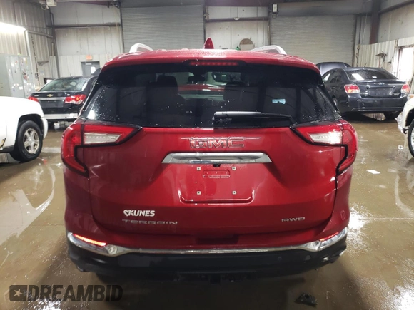2024 GMC Terrain SLT z VIN 3GKALVEG1RL377701, wystawiony jako Copart lot #48513595 z przebiegiem 4 039 mil mil oraz Szkoda całkowita • Salvage title. Historia ofert i sprzedaży dostępna na DreamBid. Obrazek 6.