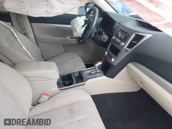 2013 Subaru Legacy 2.5i with VIN 4S3BMCA6XD3036641, listed as a IAAI auction lot 41947053 with 130,645 mi miles and . Bid and sale history available at DreamBid. Image 5.