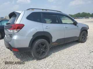2023 Subaru Forester Wilderness with VIN JF2SKAMC7PH520075, listed as a Copart auction lot 59190715 with 40,834 mi miles and Salvage title. Bid and sale history available at DreamBid. Image 3.