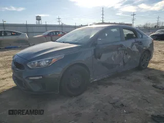 2021 Kia Forte GT-Line with VIN 3KPF34AD5ME268341, listed as a Copart auction lot 42496855 with 81,389 mi miles and Salvage Title. Bid and sale history available at carsss.com. Image 1.