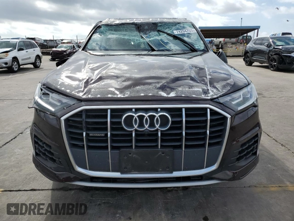 2020 Audi Q7 Premium Plus with VIN WA1LJAF73LD010114, listed as a Copart auction lot 74204703 with Not provided miles and . Bid and sale history available at DreamBid. Image 5.