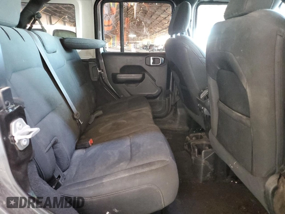 2021 Jeep Wrangler Unlimited Freedom with VIN 1C4HJXDG0MW648666, listed as a Copart auction lot 84260174 with 39,021 mi miles and Salvage title. Bid and sale history available at DreamBid. Image 11.